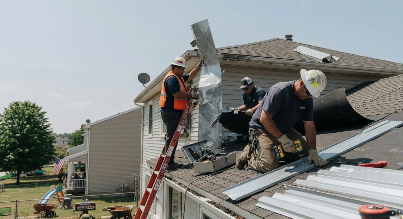 Metal Roof Repair in Liberty Center, IN